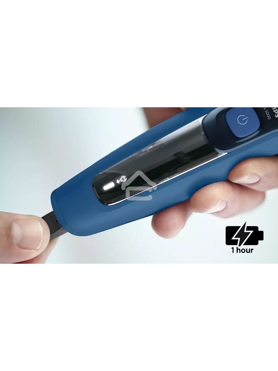 Бритва роторная Philips S5466/17 питан.:элек.сеть/аккум. синий