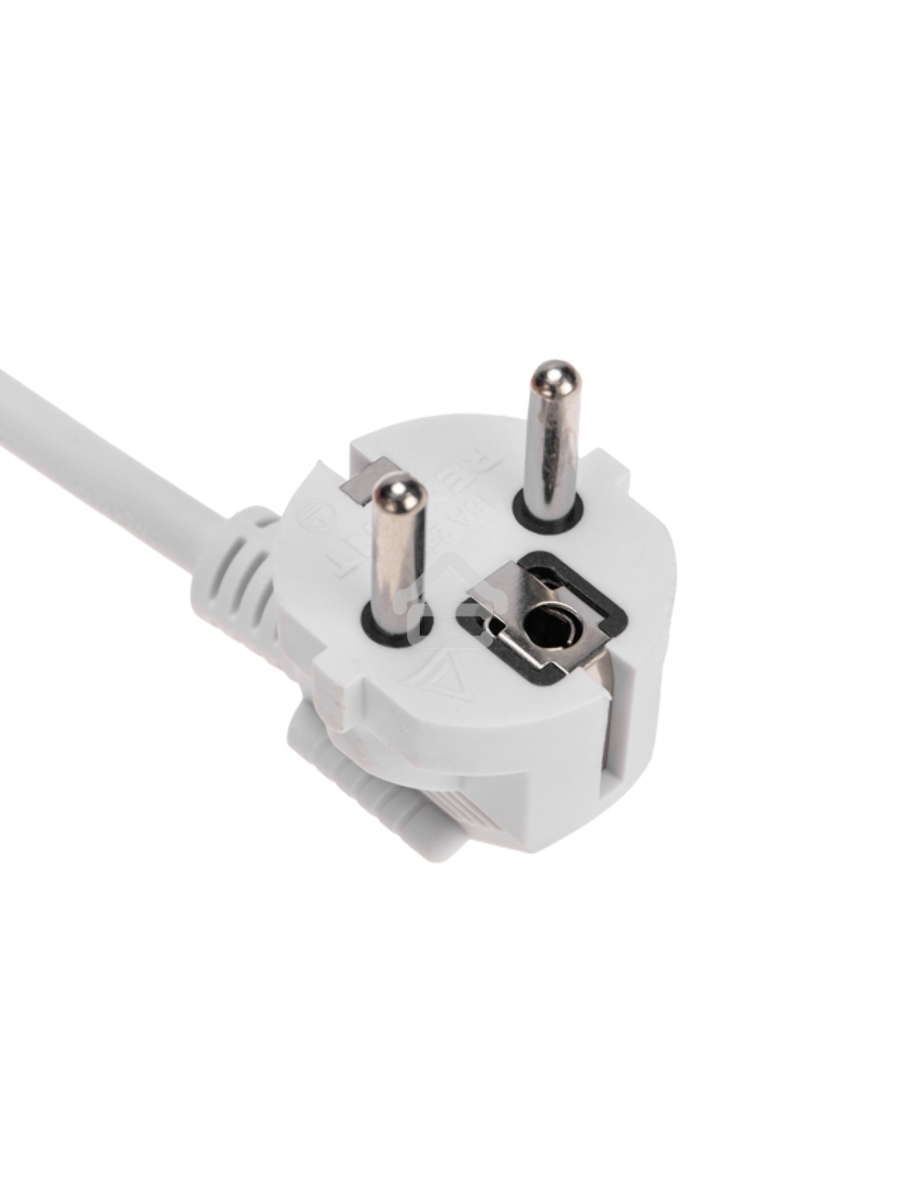 Удлинитель STANDARD 5 гнезд, 1,5м, 3х1,0мм², с/з, с выключателем, 2 USB, белый Rexant
