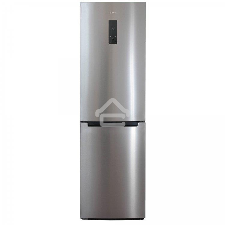 Холодильник Бирюса Б-I980NF нержавеющая сталь двухкамерный 240/130л морозилка снизу, No Frost