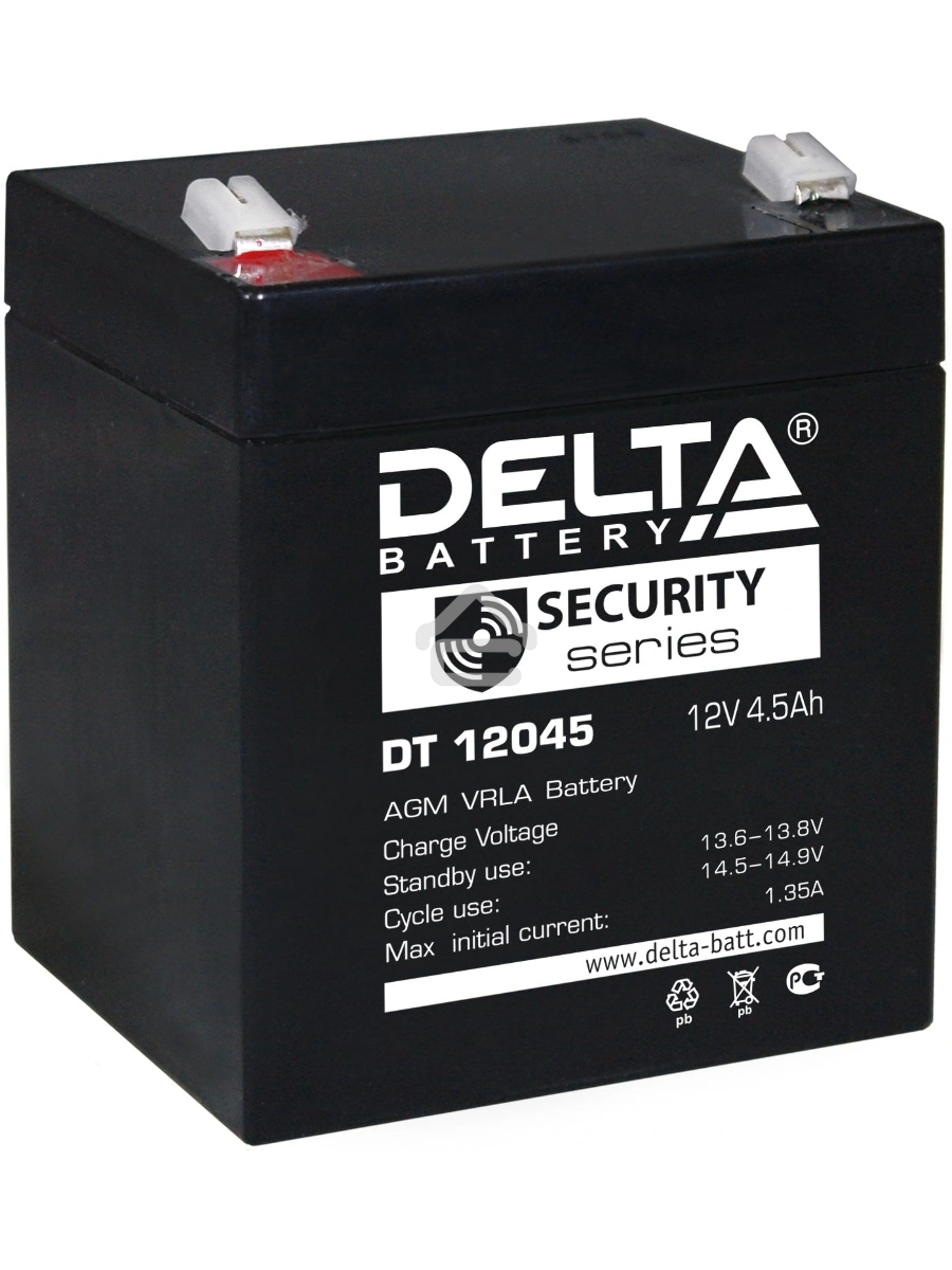Батарея Delta DT 12045 (12V, 4.5Ah)