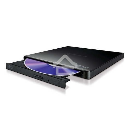 Оптический привод внешний DVD-RW LG GP57EB40 черный USB slim RTL