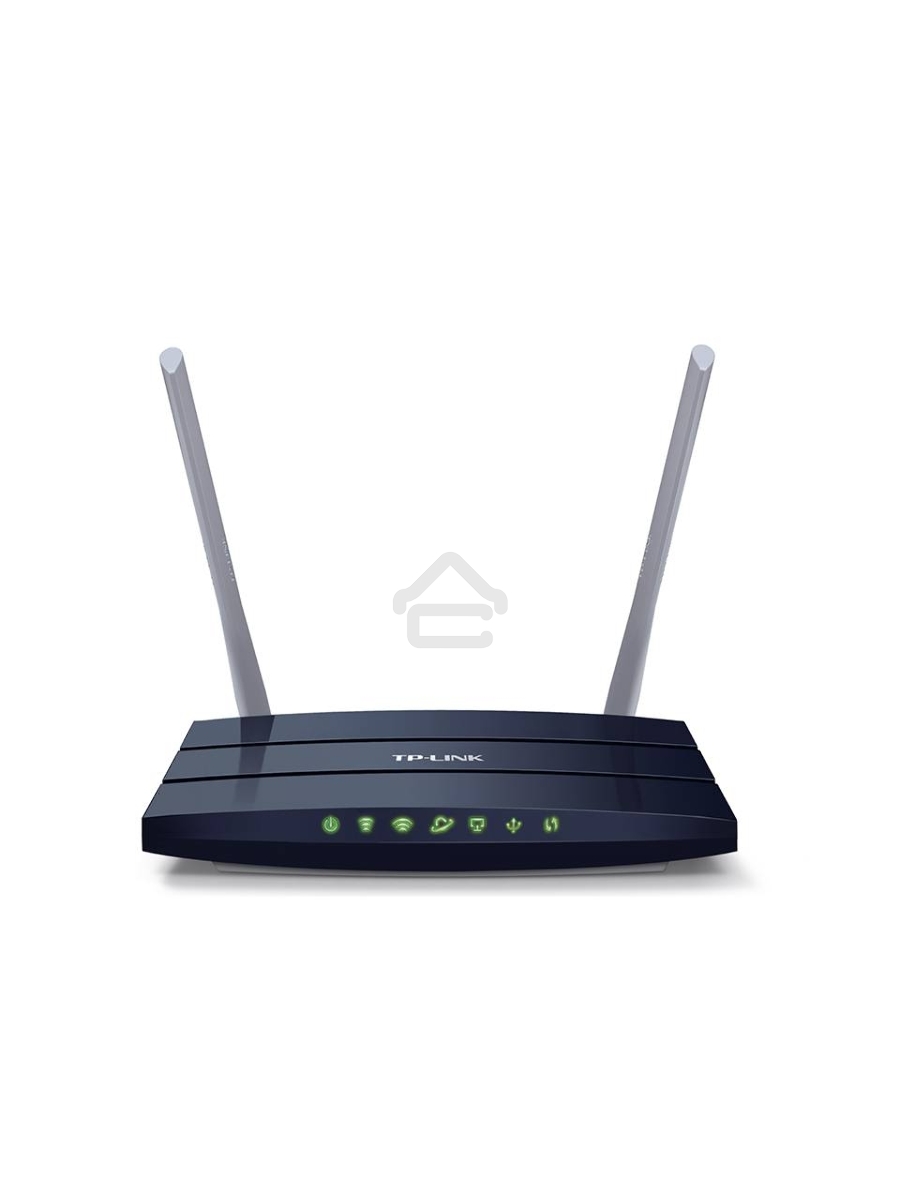 Маршрутизатор TP-LINK ARCHER C50 DUAL BAND (867Мбит/с на 5 ГГц + 300Мбит/с на 2,4 ГГц) TP-Link Archer C50 Dual Band, 867Мбит с на 5 ГГц + 300Мбит с на 2,4 ГГц 4 порта 100 Мбит с, 1 USB порт, 2 фиксированных антенны