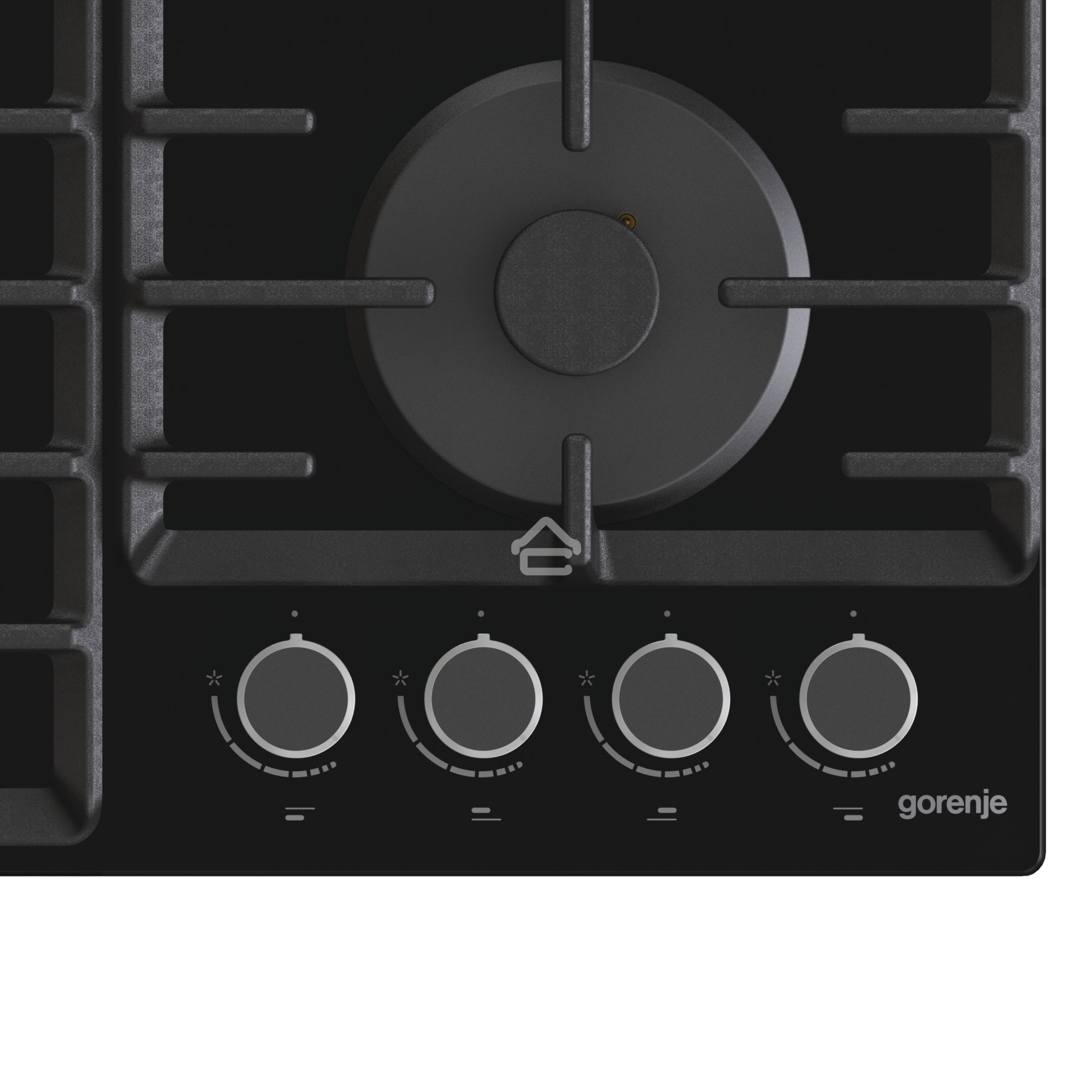 Встраиваемая варочная панель Gorenje Газовая варочная панель на закаленном стекле, Габаритные размеры (шхвхг): 60 × 13.6 × 52 см  Газ-контроль