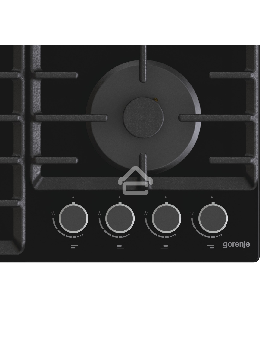 Встраиваемая варочная панель Gorenje Газовая варочная панель на закаленном стекле, Габаритные размеры (шхвхг): 60 × 13.6 × 52 см  Газ-контроль