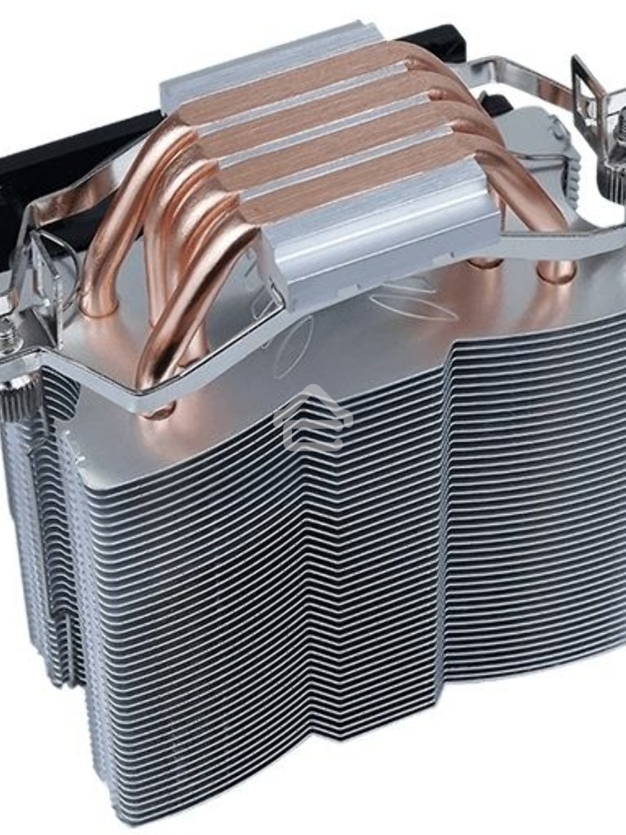 Кулер для процессора AeroCool / Formula Verkho 4 Lite серебристый, 90 мм, алюминий/медь, 2000 об/мин, 27 дБ, 4 pin, 125 Вт, 135 мм