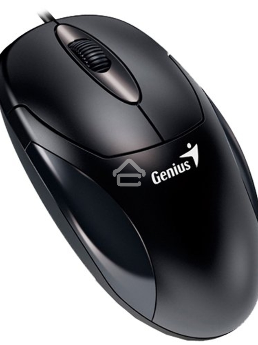 Мышь проводная Genius XScroll V3 черный, 1000 dpi, USB, кнопки - 3