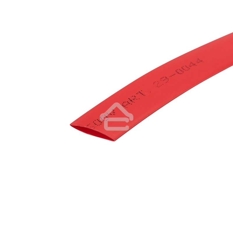 Трубка термоусаживаемая Rexant 8.0/4.0мм красн. ролик 2.44м