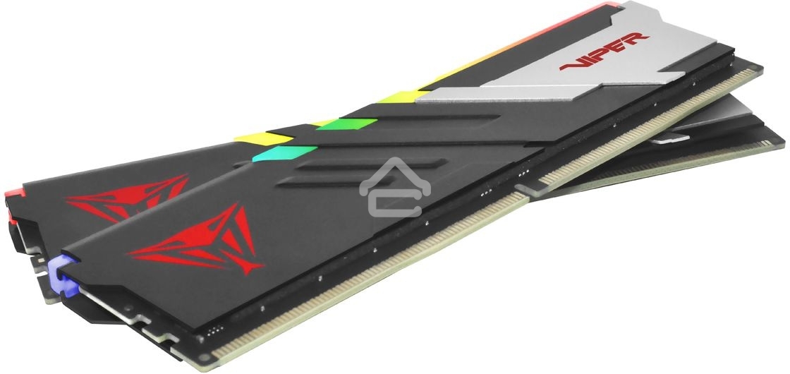 Оперативная память Patriot Viper Venom, DDR5, 32GB (2x16GB), 5600MHz, CL36, DIMM, с радиаторами, RGB, черный