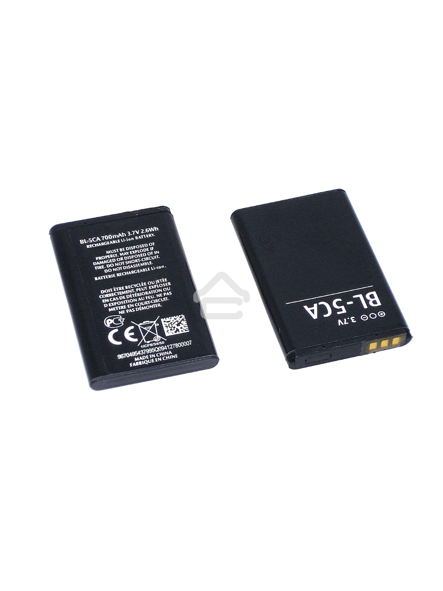 Аккумуляторная батарея BL-5CA для Nokia 1200/1208/1680C/106