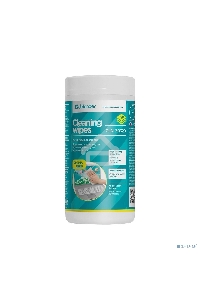 Чистящие салфетки Defender CLN 30320 ECO для экранов всех видов: ЭЛТ, ЖК, плазменными панелями / туба / 100 шт / Россия