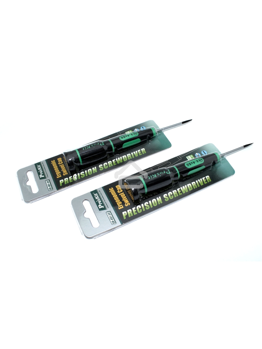 Отвертка шлицевая Pro'sKit SD-081-S4 2,4мм 2 шт