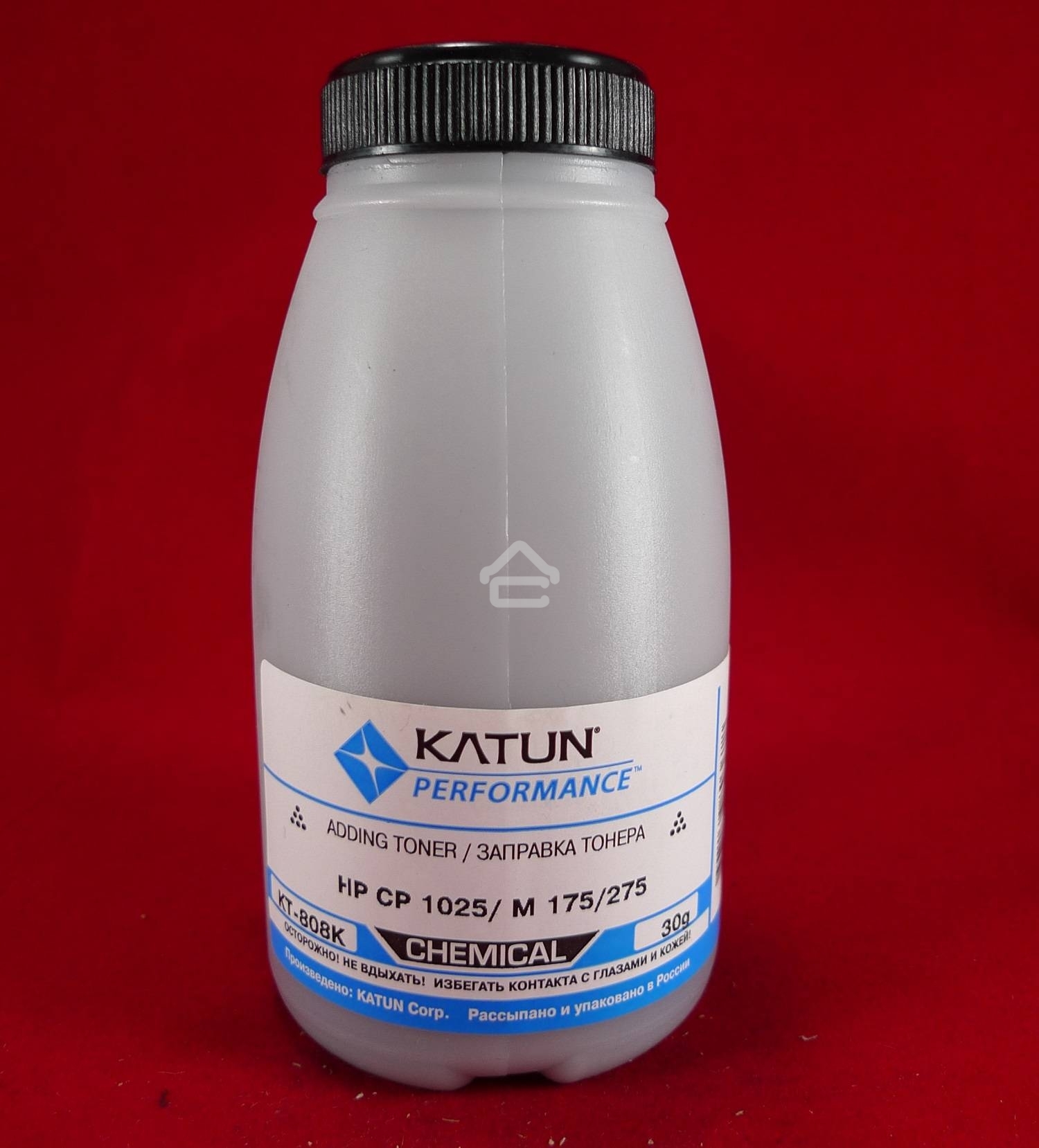 Тонер HP CP 1025/M 175/275 Black, химический (фл.30г.) Katun фас. Россия
