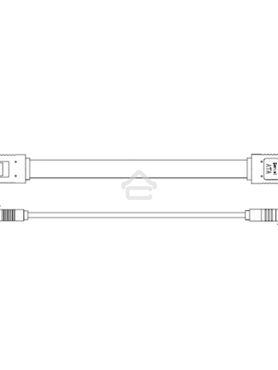 Кабель Advantech 1700018971   M Cable SATA 7P/SATA 7P 15CM 180/180 W/