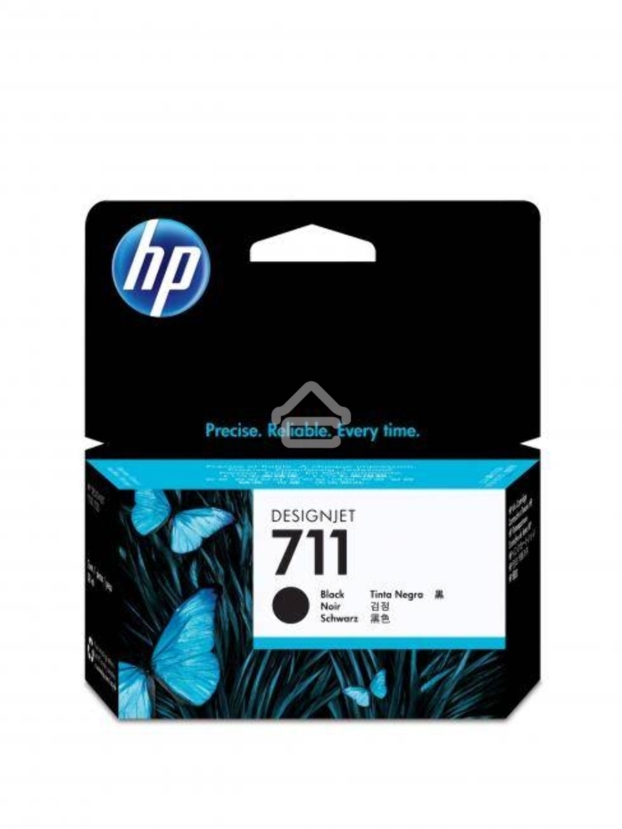 Картридж струйный HP №711 CZ129A черный для HP DJ T120/T520 (38мл)