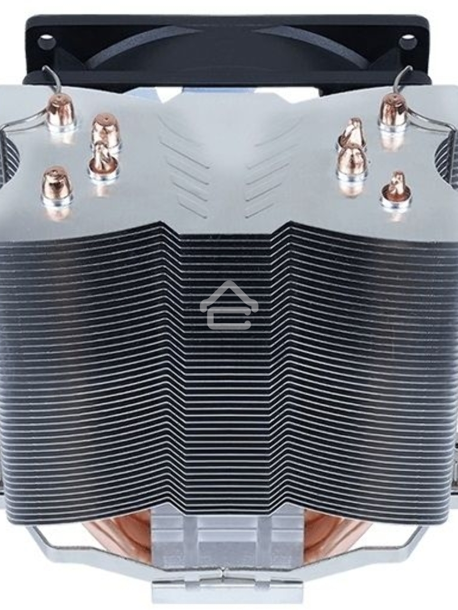 Кулер для процессора AeroCool / Formula Verkho 4 Lite серебристый, 90 мм, алюминий/медь, 2000 об/мин, 27 дБ, 4 pin, 125 Вт, 135 мм