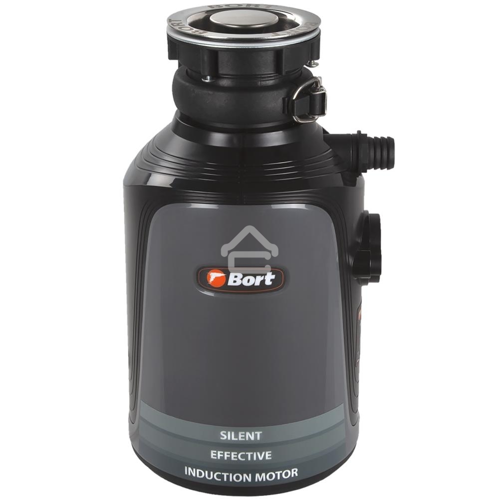 Измельчитель пищевых отходов Bort Alligator Plus, 750 Вт., объем 1 450 мл., пневмовыключатель