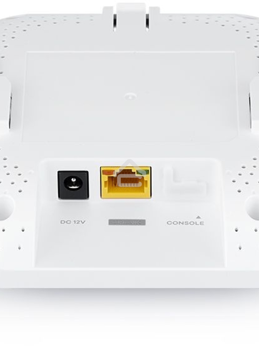 Гибридная точка доступа Zyxel NebulaFlex NWA50AX, WiFi 6, 802.11a/b/g/n/ac/ax (2,4 и 5 ГГц), MU-MIMO, антенны 2x2, до 575+1200 Мбит/с, 1xLAN GE, PoE, без поддержки Captive portal и WPA-Enterprise, защ
