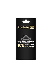 Термопрокладка ExeGate Ice EPG-13WMK (45x85x0.5 mm, 13,3 Вт/ (м•К))