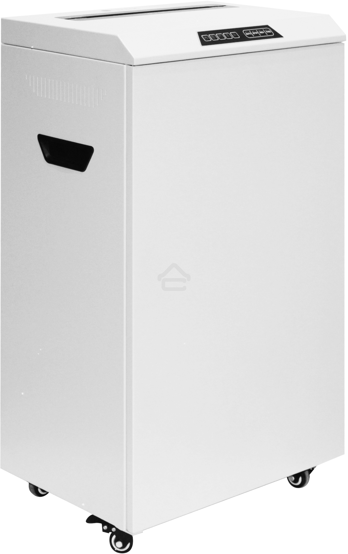 Шредер ГЕЛЕОС УО65-5, DIN P-5 (4 ур-нь секр.), фрагмент 1,9х15мм, 29-32 лист (70г/м2), CD/пл.карты/скрепки/скобы, 65 литров