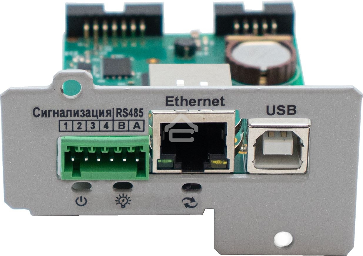 Плата расширения ШТИЛЬ: Ethernet, USB,конт 3 шт,SNMP/Modbus TCP/HTTP/SMTP/NTP/протокол Штиль, Е- mail/Trap-сообщ