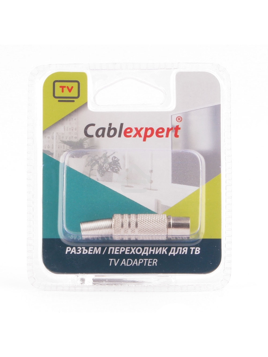 Разъем Cablexpert TVPL-01, TV (папа), блистер