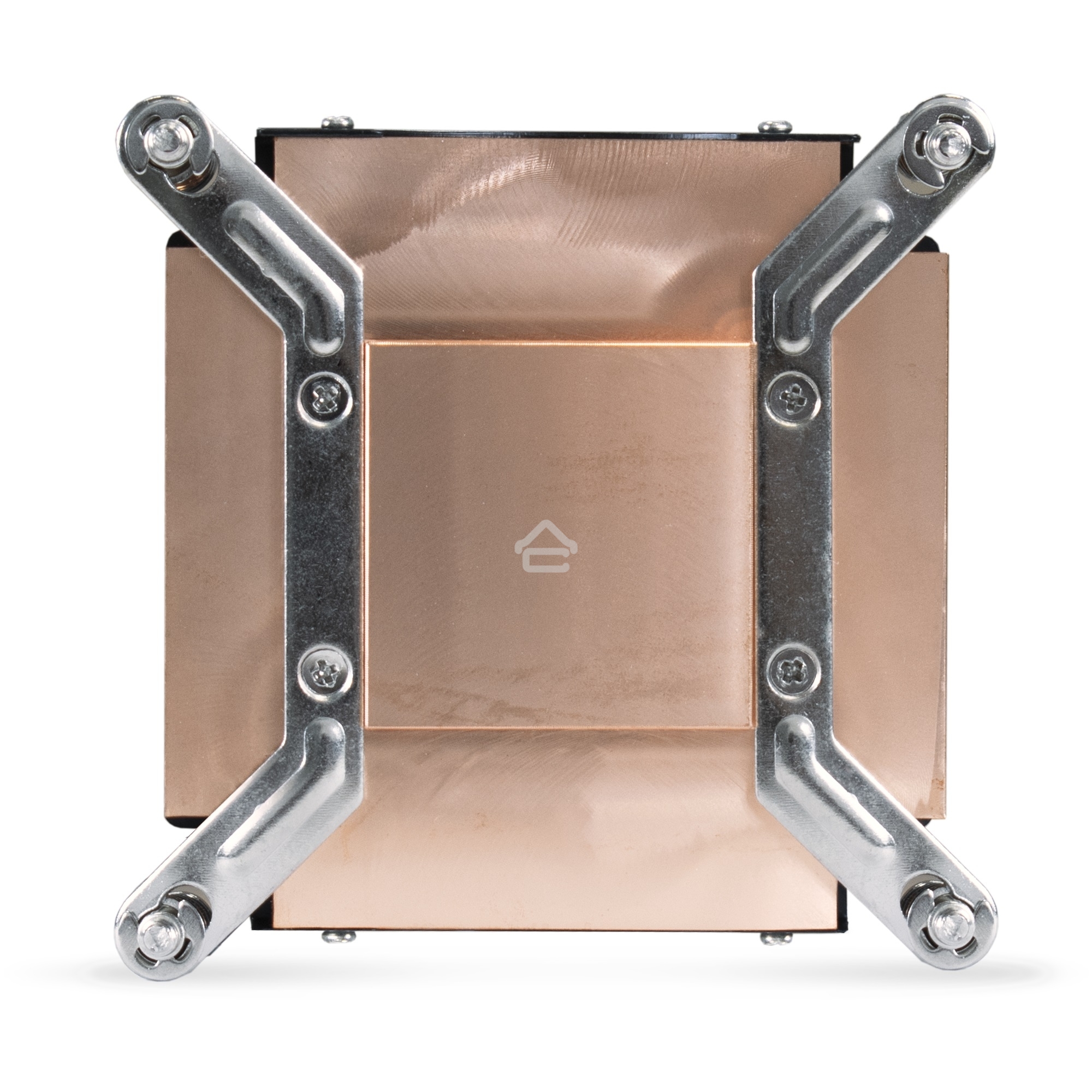 Кулер для процессора ExeGate ESNK-0049.PWM.1U.115x.Cu бронзовый, 75 мм, медь, 5000 об/мин, 54 дБ, 4 pin, 115 Вт, 30 мм