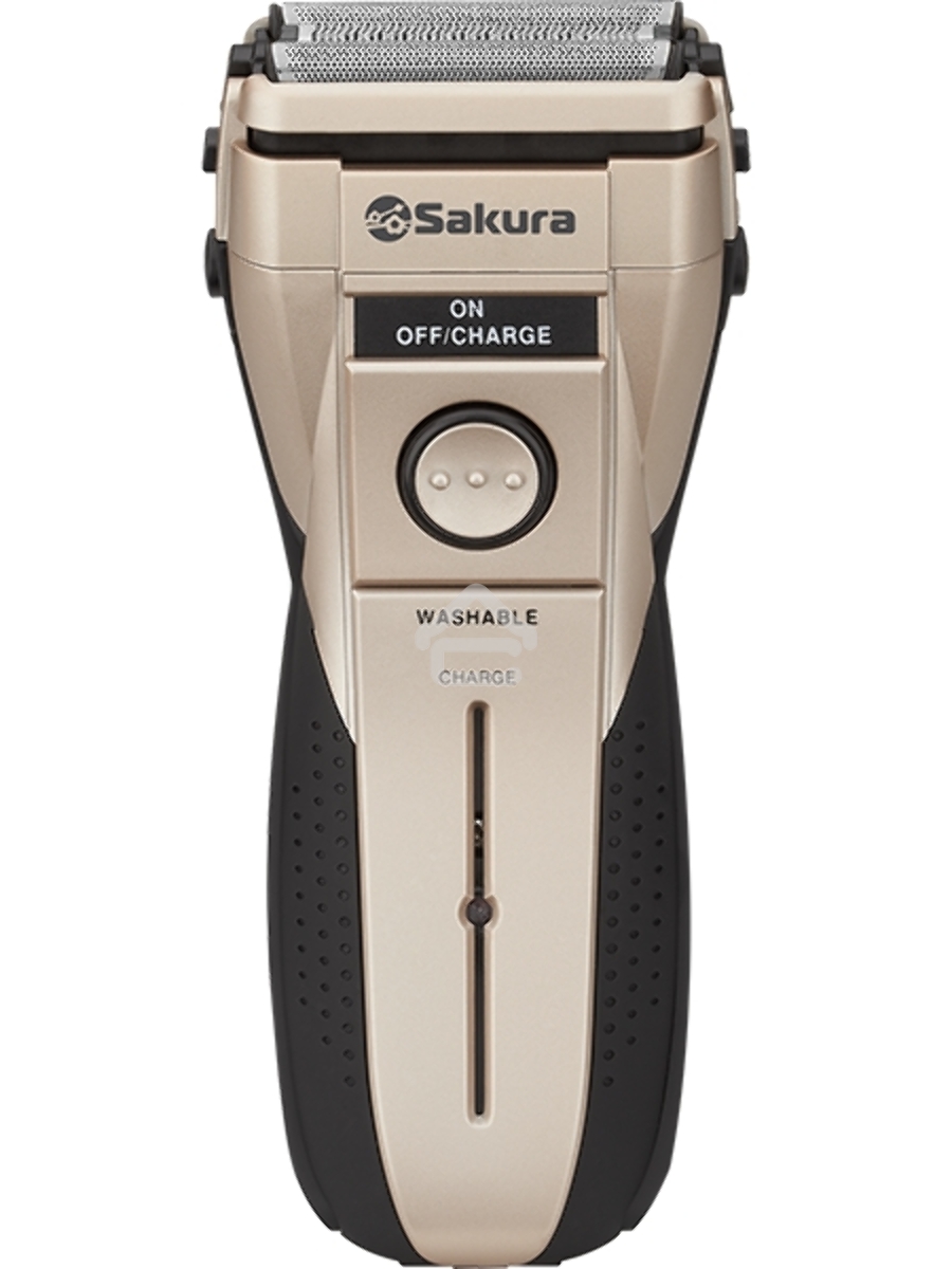 Бритва электрическая Sakura SA-5407G 3 подвиж.сетки влажн.бритьё триммер аккум