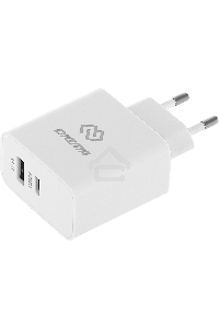 Сетевое зарядное устройство Digma DGW3D 3A PD+QC белый