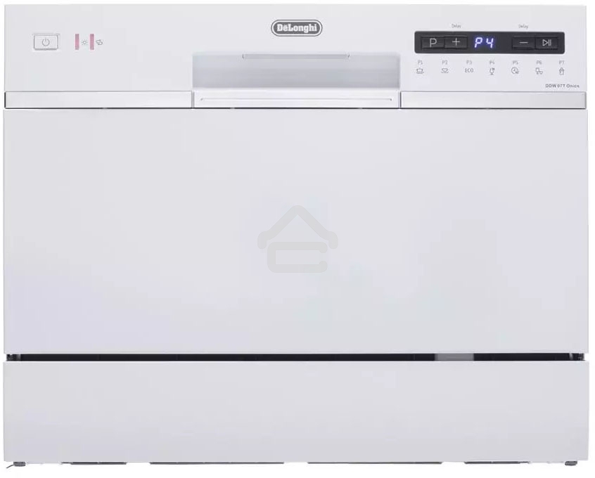 Посудомоечная машина DeLonghi DDW07T Onics, белая, 55 см, 6 компл., 49 дБ, класс A+