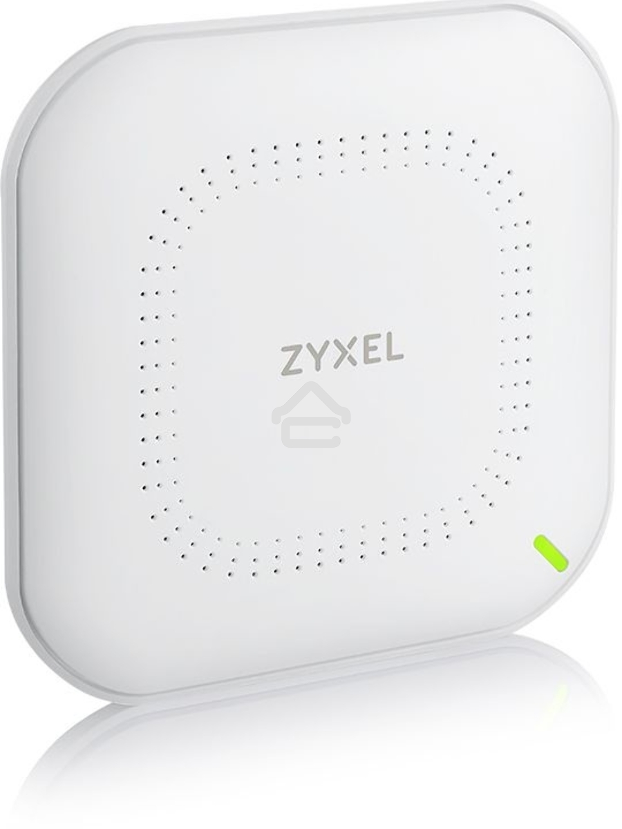 Гибридная точка доступа Zyxel NebulaFlex NWA50AX, WiFi 6, 802.11a/b/g/n/ac/ax (2,4 и 5 ГГц), MU-MIMO, антенны 2x2, до 575+1200 Мбит/с, 1xLAN GE, PoE, без поддержки Captive portal и WPA-Enterprise, защ