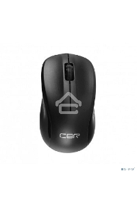 Мышь беспроводная CBR CM 410 черный, 1000 dpi, радиоканал, USB, кнопки - 3