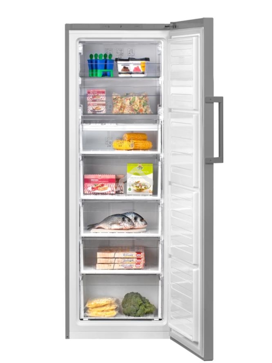 Морозилка Beko RFSK266T01G, серый, 240 л, 4 ящика