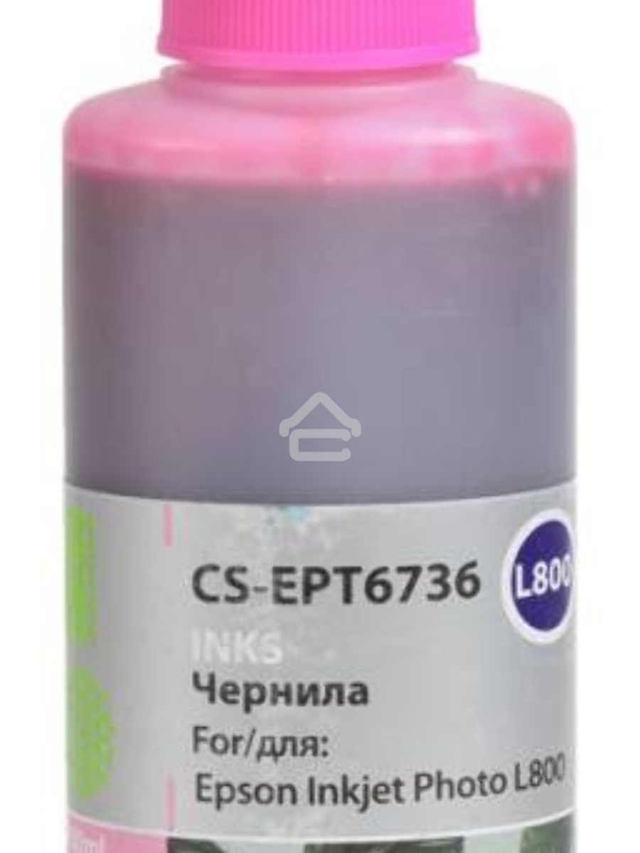 Чернила Cactus CS-EPT6736 светло-пурпурный (100мл) Epson L800