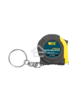 Рулетка FIT 17825  -брелок прорезин.корпус 2м (8 мм)