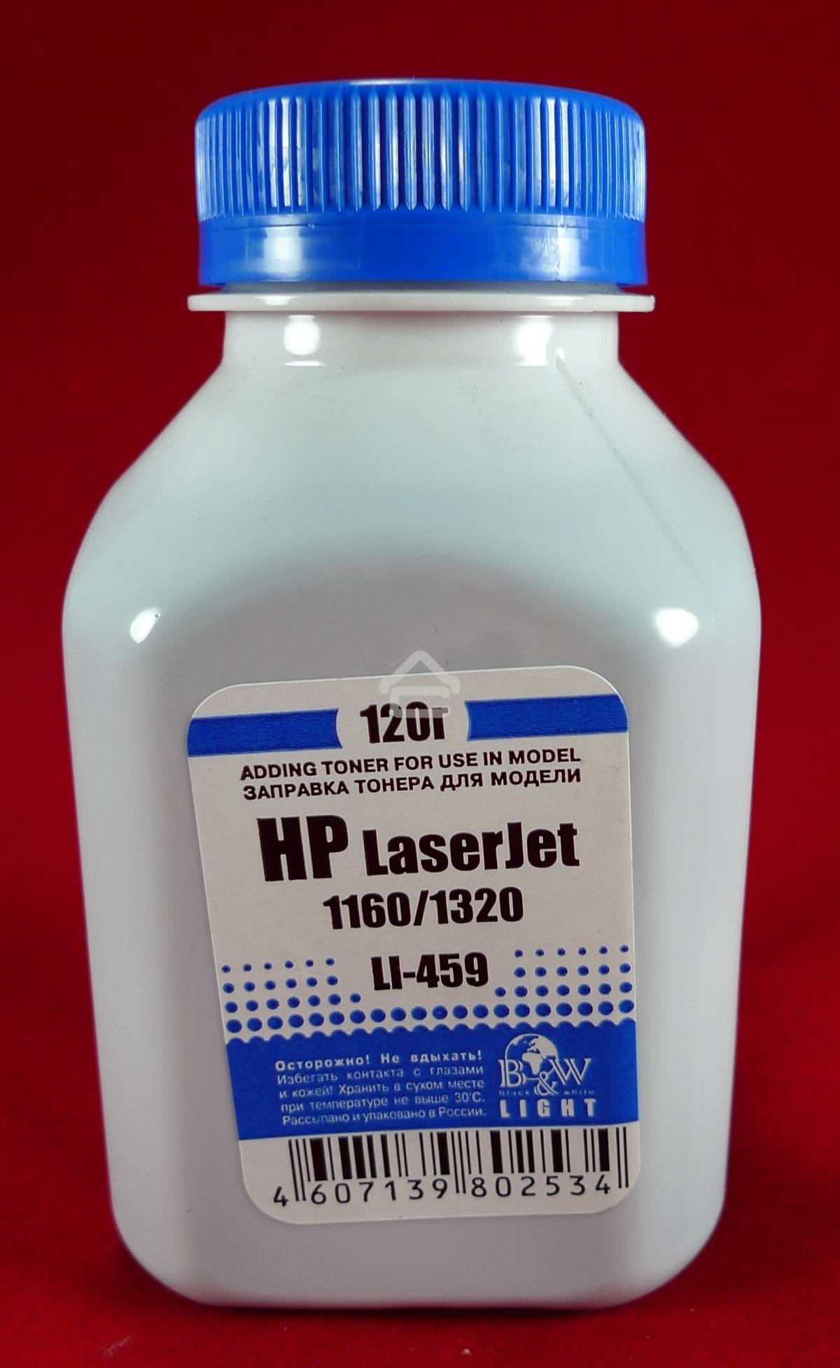Тонер HP LJ 1160/1320 (фл.120г.) B&W Light фас России