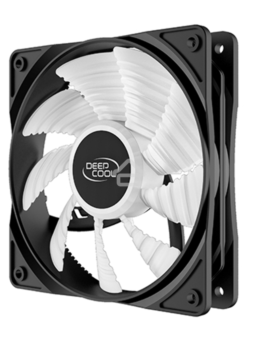 Вентилятор для корпуса DEEPCOOL RF120W черный, 120 мм, 1300 об/мин, 21.9 дБ, 3 pin