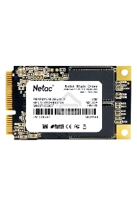 Накопитель SSD Netac N5M, 256GB, mSATA, R/W 560/520
