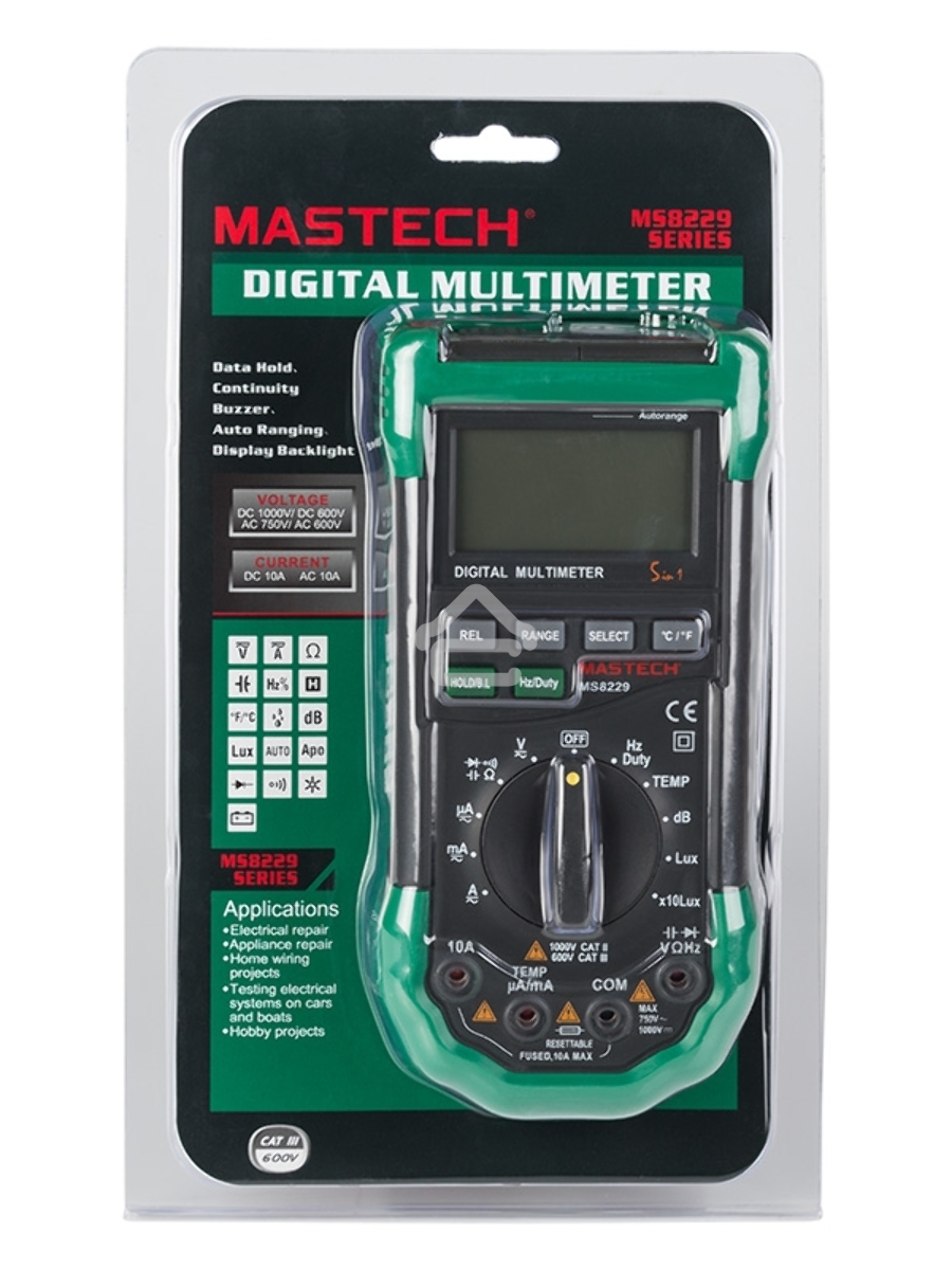 Профессиональный мультиметр 5 в 1 MS8229 MASTECH