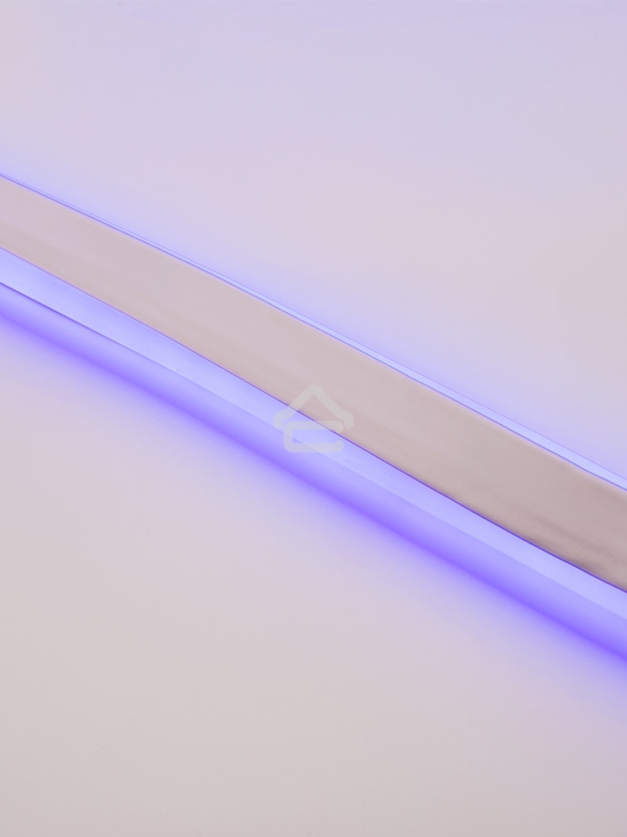 Гибкий неон LED SMD 8х16 мм, двухсторонний, синий, 120 LED/м, бухта 100 м