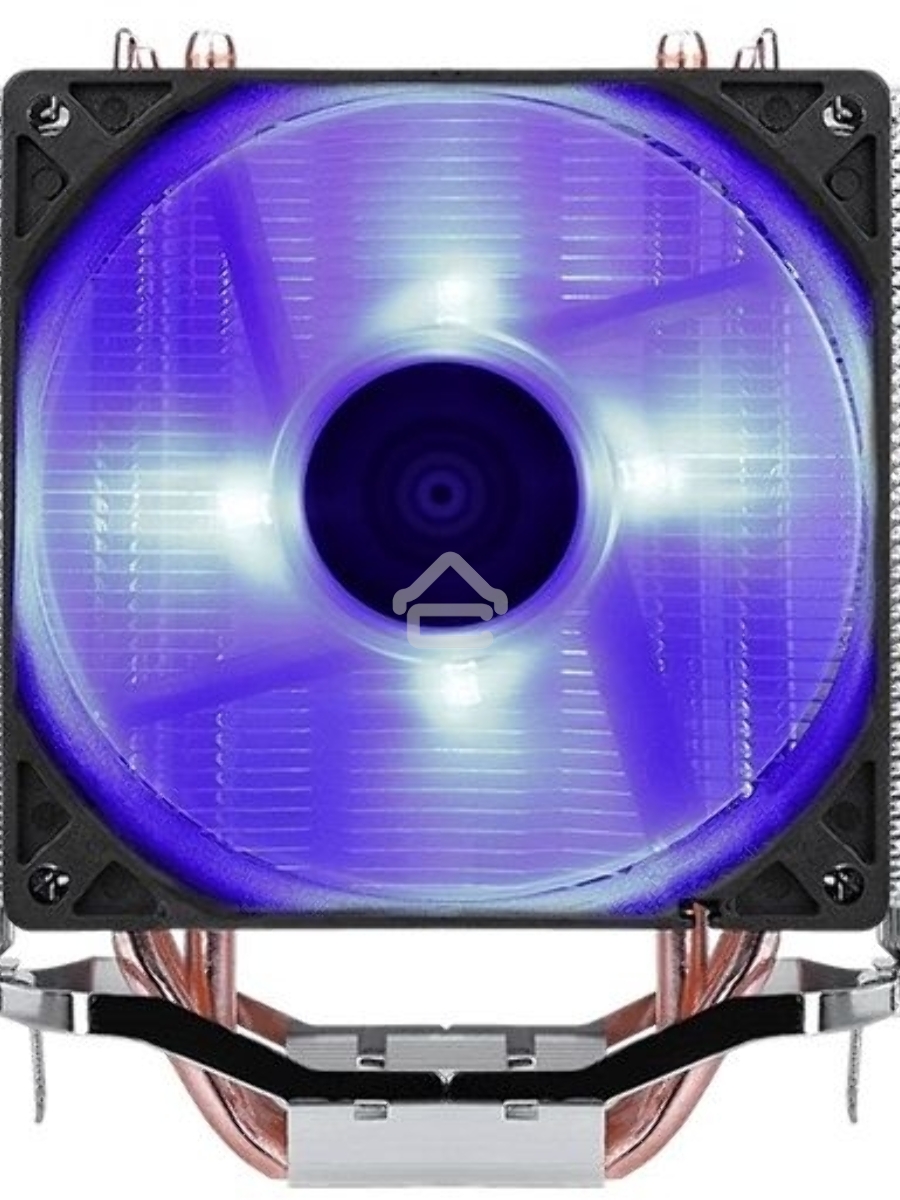 Кулер для процессора AeroCool / Formula Verkho 4 Lite серебристый, 90 мм, алюминий/медь, 2000 об/мин, 27 дБ, 4 pin, 125 Вт, 135 мм