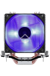 Кулер для процессора AeroCool / Formula Verkho 4 Lite серебристый, 90 мм, алюминий/медь, 2000 об/мин, 27 дБ, 4 pin, 125 Вт, 135 мм