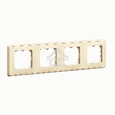 Рамка 4 поста, сл. кость Cariva