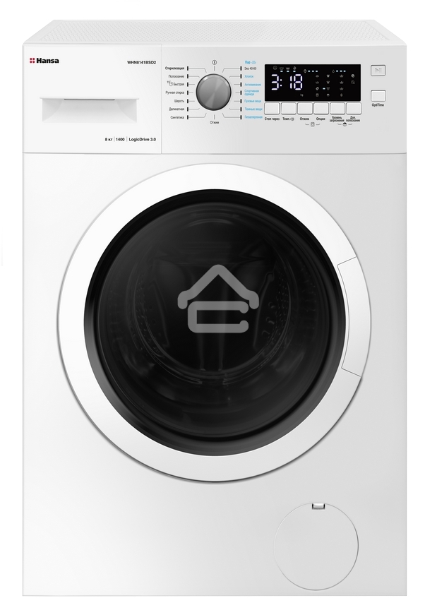 Стиральная машина Hansa WHN8141BSD2 белый загр. фронтальная макс.: 8 кг 1400 об/мин класс: А+++