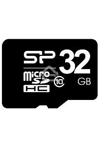Флеш карта microSD 32Gb Class10 Silicon Power SP032GBSTH010V10 