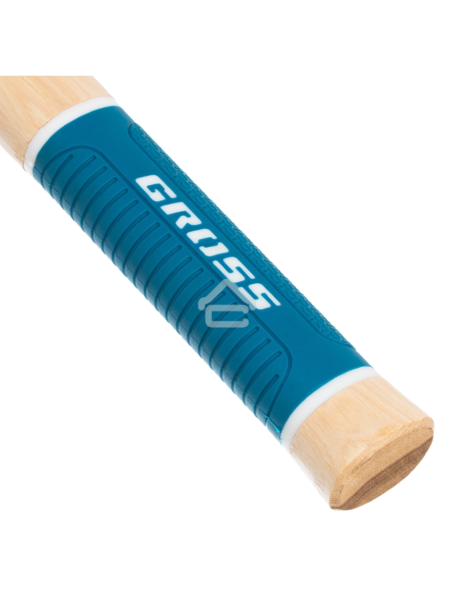 Молоток-гвоздодер GROSS American hickory 450г, угол 75, магнит, обрезиненная рукоятка 10418