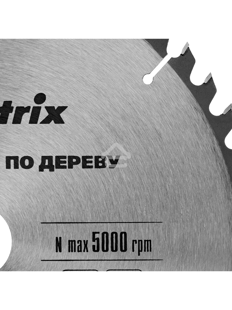 Пильный диск MATRIX по дереву, 255x32мм, 48 зубьев + кольцо 30/32 MATRIX Professional 73241