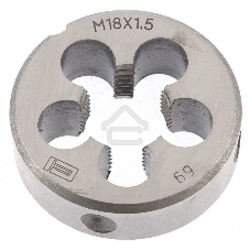 Плашка Сибртех М18x1,5 мм