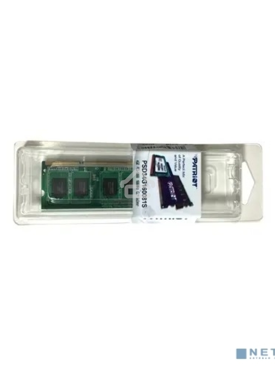 Оперативная память Patriot, DDR3, 4GB (1x4 GB), 1600 MHz, CL11, SO-DIMM