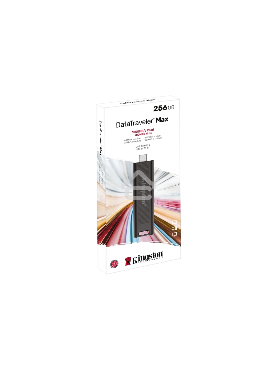 Флеш диск KINGSTON 256GB USB 3.2 Gen 2 DataTraveler Max, Type-C