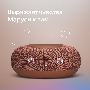 Умная колонка VK Капсула Мини 5Вт, с голосовым ассистентом Маруся, с LED-часами, терракотовый
